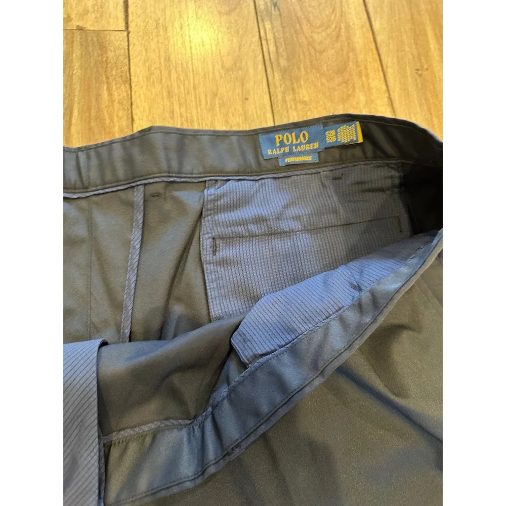Polo‎ Ralph Lauren Performance Shorts Mens 52 Navy Blue Classic Fit 9 Inch NWT